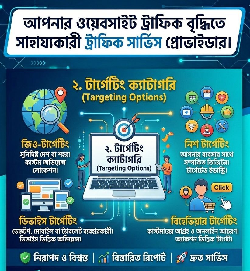 Website Traffic - Targeting Options