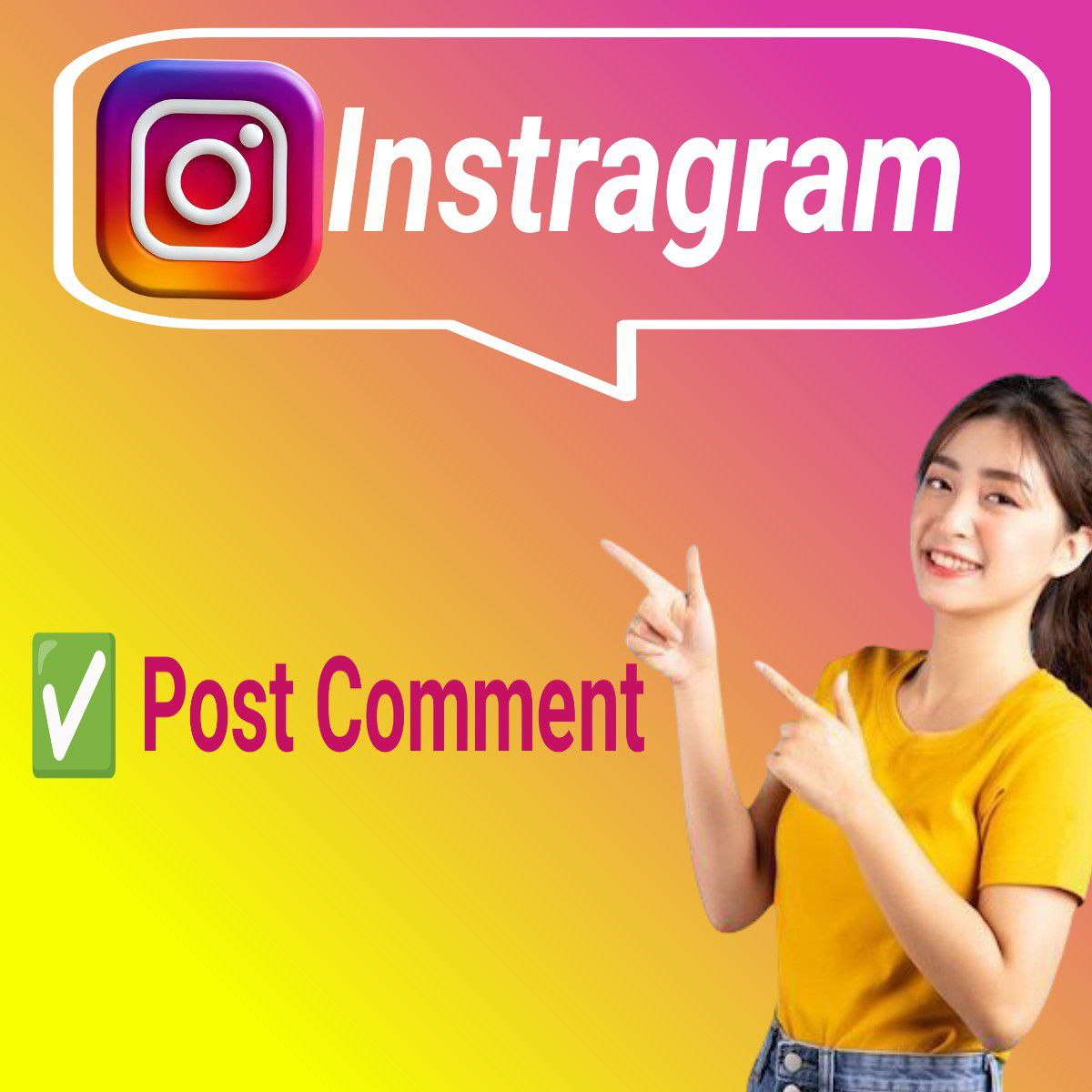 Instagram Post Comment